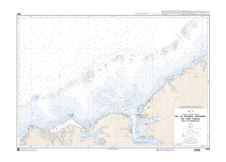 SHOM 4852 - De la rivière Antsena au Cap Tanjo - Baie de Bombetoka