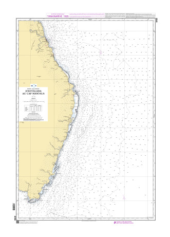 SHOM 6153 - D'Antalaha au Cap Masoala