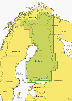 Navionics+ regular - Finland, Lakes & Rivers