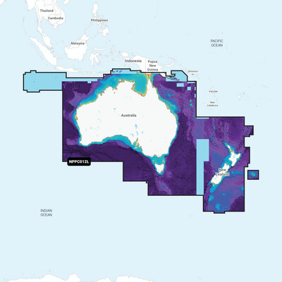 Navionics+ large - Australia & New Zealand PC012L