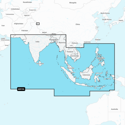 Navionics+ large - Indian Ocean & South China Sea AE010L