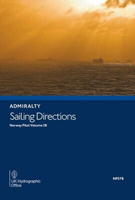 NP57B ADMIRALTY Sailing Directions - Norway Pilot Vol 2B