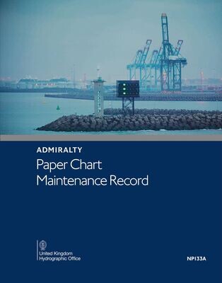 NP133A ADMIRALTY Paper Chart Maintenance Record