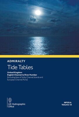 NP201A (2024) ADMIRALTY Tide Tables Vol 1A - English Channel to River Humber