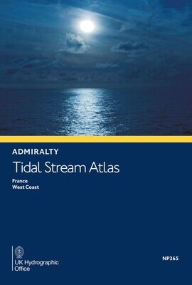NP265 ADMIRALTY Tidal Stream Atlas - France. West Coast