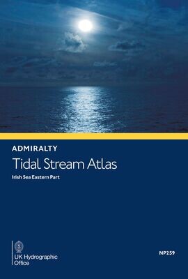 NP259 ADMIRALTY Tidal Stream Atlas - Irish Sea. Eastern Part