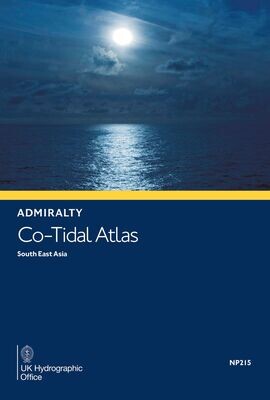 NP 215 ADMIRALTY Co-Tidal Atlas - South East Asia
