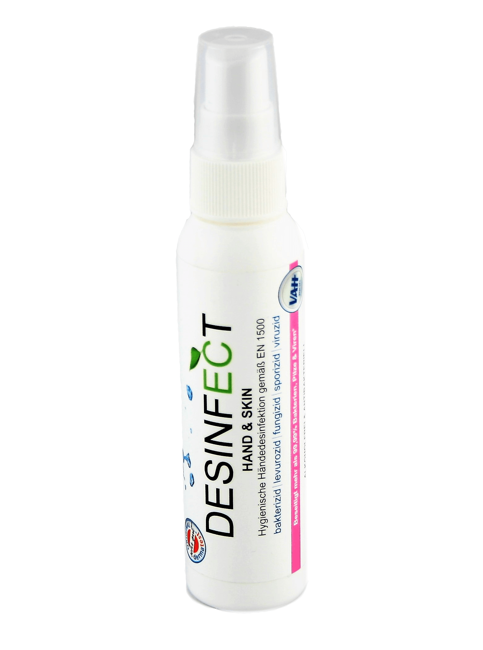 DESINFECT HAND & SKIN PLUS Kittel-Flasche mit Sprühkopf 1x100 ml