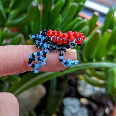 Ranitomeya reticulata (Red-Backed Poison Frog)