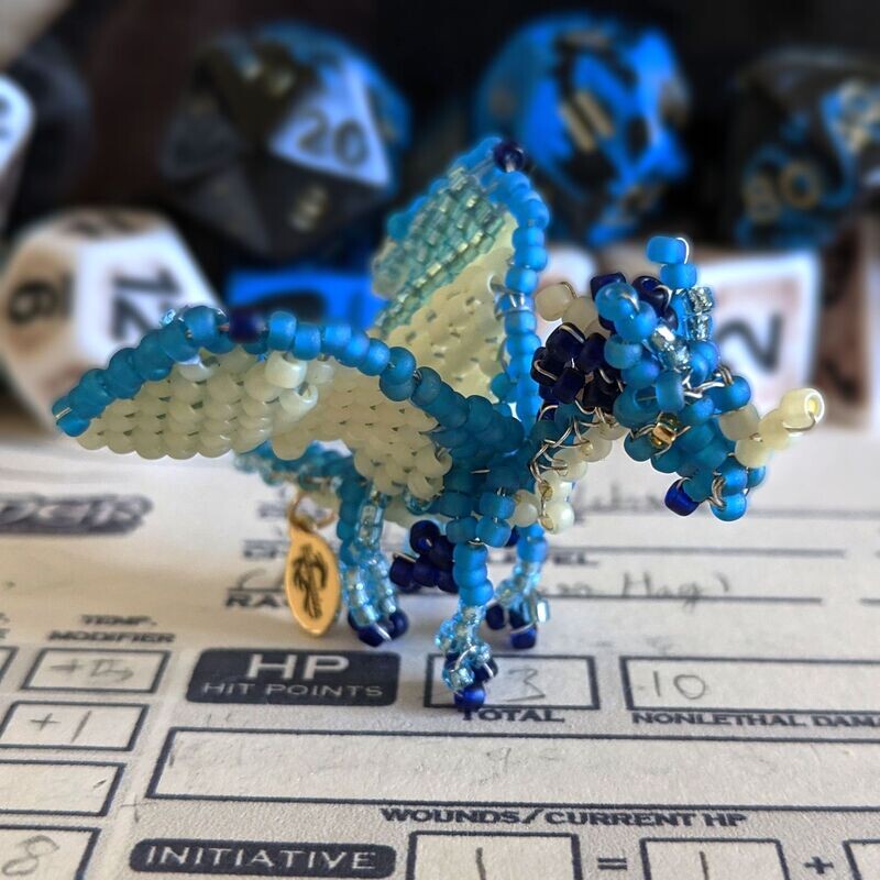 Death in the Sands, the Blue Dragon