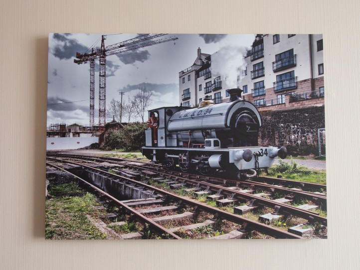 Steam Train with Crane