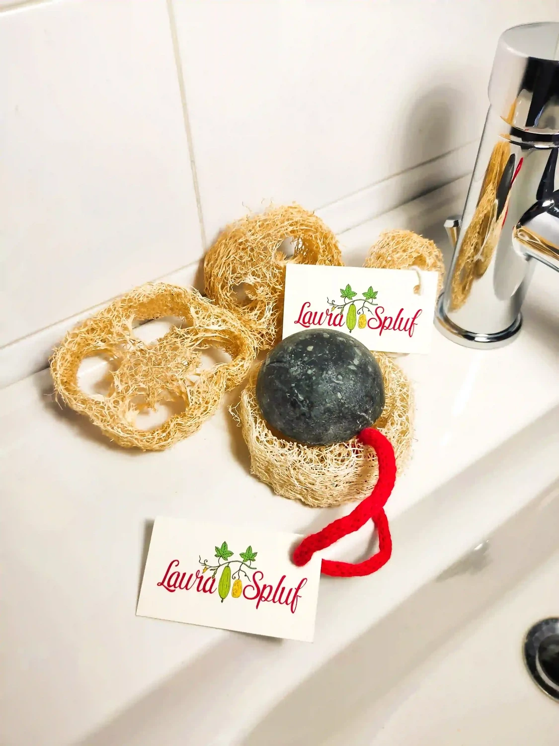 Posa sapone  mod. BASSO da 1,5 cm   -Laura Spluf-