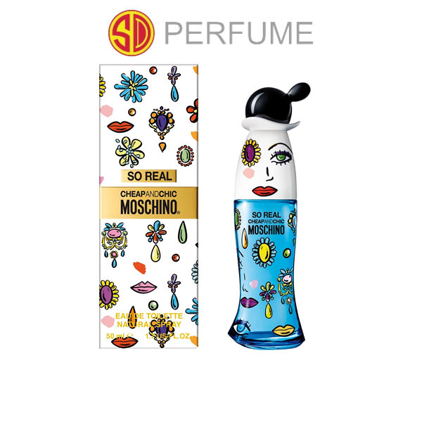 Moschino CHEAP &amp; CHIP SO REAL EDT Women 100ml (By: SD PERFUME)