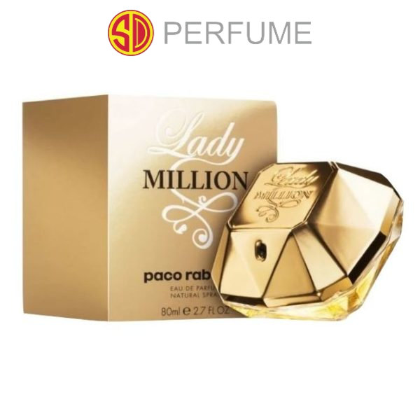 Paco Rabanne 1 Million For Her EDP Lady 80ml (By: SD PERFUME)