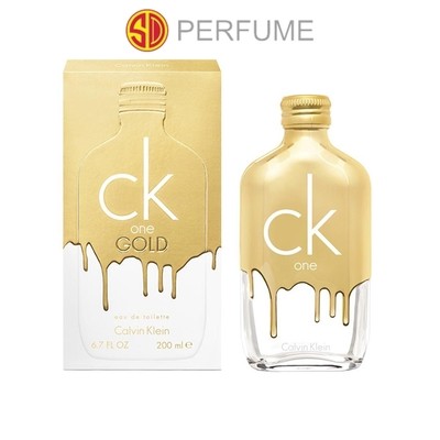 Calvin Klein cK One Gold EDT Unisex 200ml  (By: SD PERFUME)