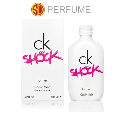 Calvin Klein cK One Shock EDP Women 200ml  (By: SD PERFUME)