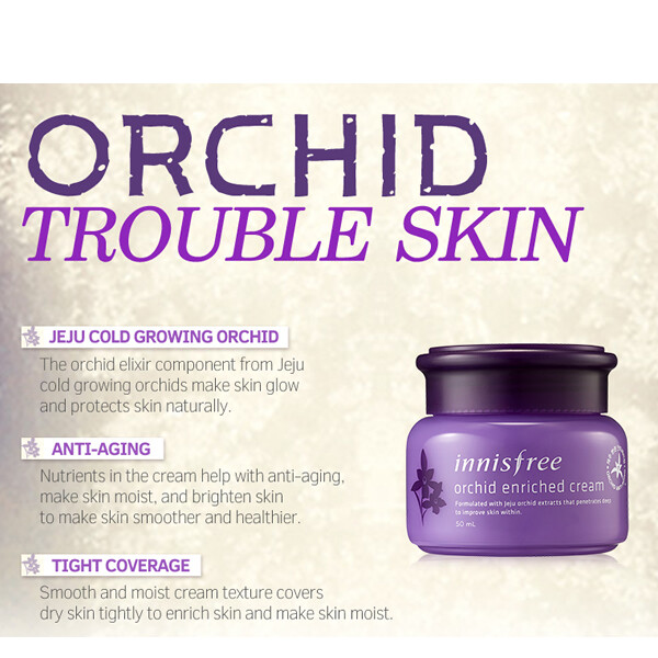 [Pre-Order Sale!] Innisfree - Jeju Orchid Enriched Cream50ml (Expiry in 2022)