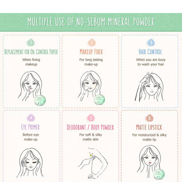 [Pre-Order Sale!] Innisfree - No Sebum Mineral Powder (Expiry in 2022)