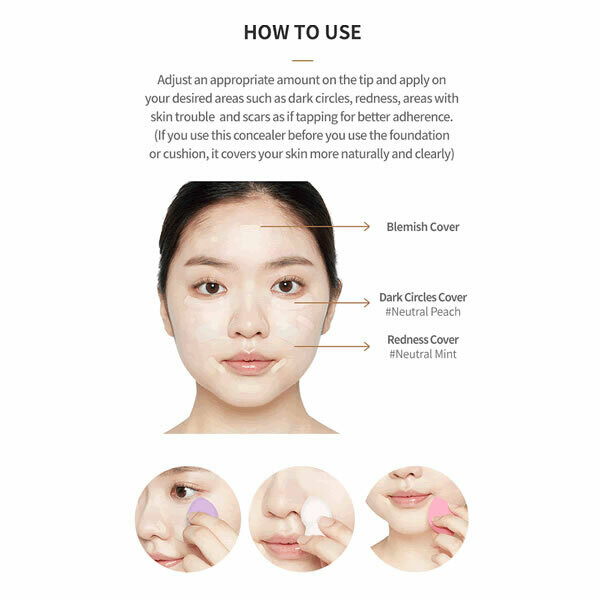 [Etude House] Big Cover Skin Fit Concealer PRO