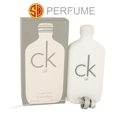 Calvin Klein cK ALL EDT Unisex 200ml  (By: SD PERFUME)