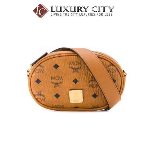 [Luxury City] Mcm Repeat Logo Belt Bag Mcm-MWZ9SSE09 (Brown)