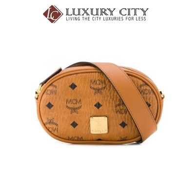 [Luxury City] Mcm Repeat Logo Belt Bag Mcm-MWZ9SSE09 (Brown)
