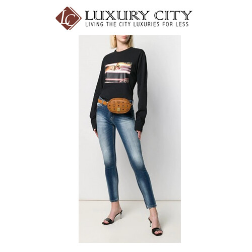 [Luxury City] Mcm Repeat Logo Belt Bag Mcm-MWZ9SSE09 (Brown)