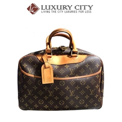 [Luxury City] Preloved Authentic Louis Vuitton (M47270) Monogram Deauville Boston