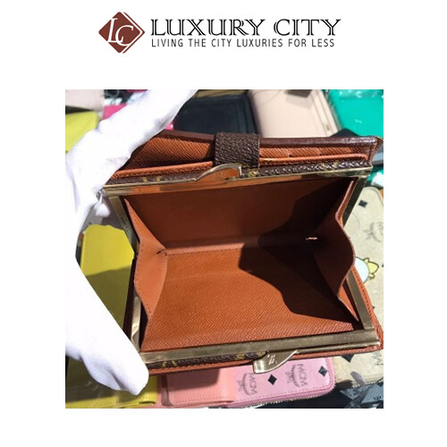 [Luxury City] Preloved Authentic Louis Vuitton Monogram Short Wallet