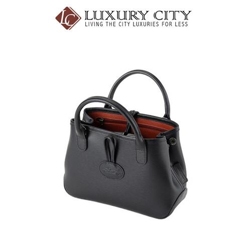 [Luxury City] Longchamp Roseau Cross Body Bag Black Longchamp-1016871