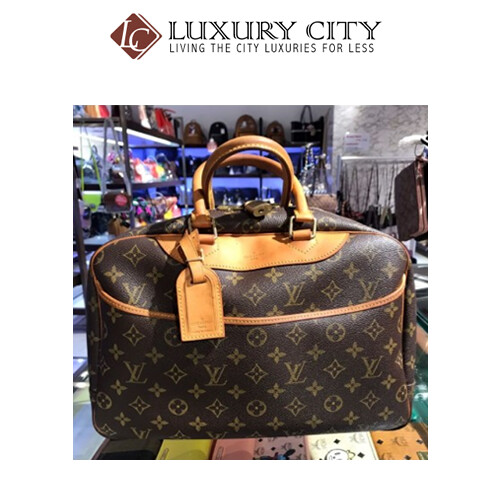 [Luxury City] Preloved Authentic Louis Vuitton (M47270) Monogram Deauville Boston