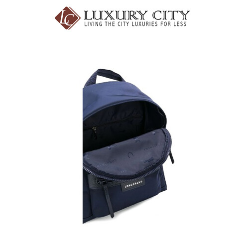 [Luxury City] Longchamp Top Zipped Backpack Navy/Dark Blue Longchamp-L1118578