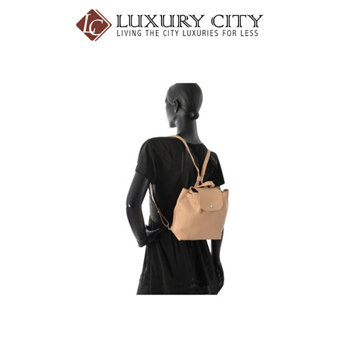 [Luxury City] Longchamp Le Pliage Cuir Backpack XS