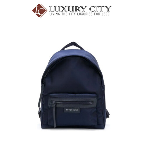 [Luxury City] Longchamp Top Zipped Backpack Navy/Dark Blue Longchamp-L1118578