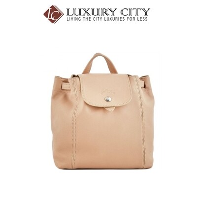 [Luxury City] Longchamp Le Pliage Cuir Backpack XS