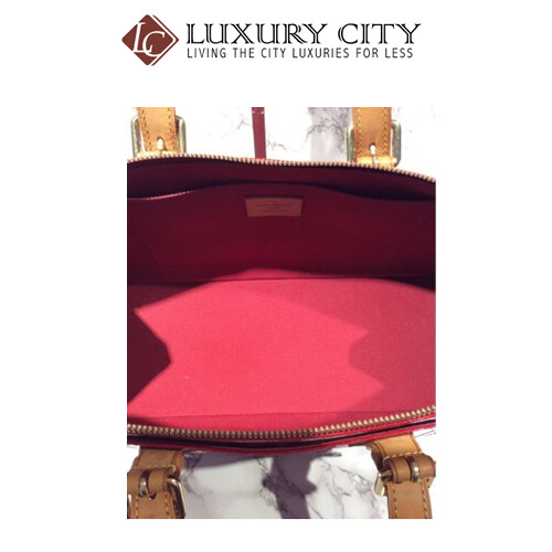 [Luxury City] Preloved Authentic Louis Vuitton Paint Leather Handbag