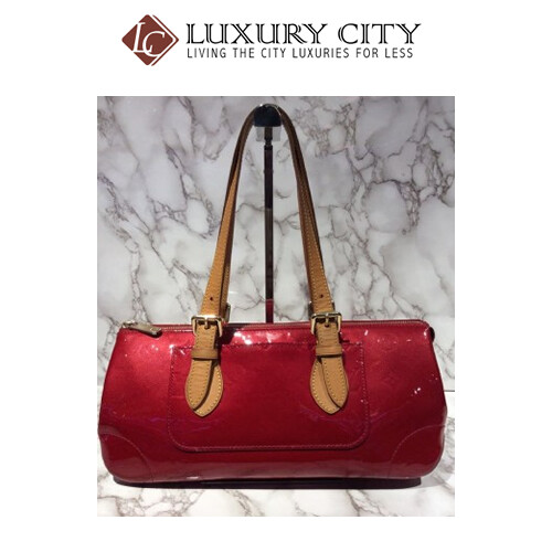[Luxury City] Preloved Authentic Louis Vuitton Paint Leather Handbag