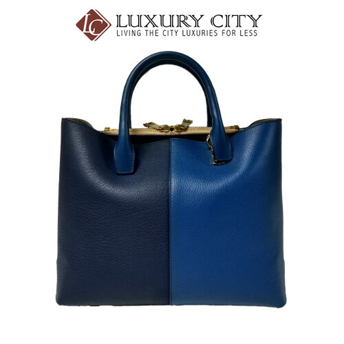 [Luxury City] Chloe Baylee Small Tote 3S0184 -Street Blue/Navy