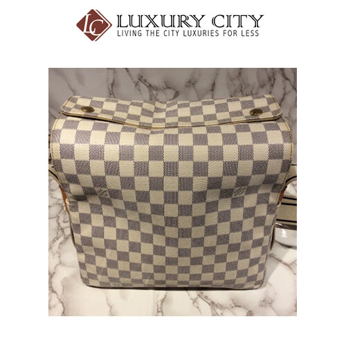 [Luxury City] Preloved Authentic Louis Vuitton Naviglio Damier Azur Crossbody