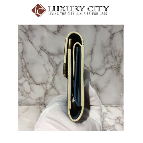 [Luxury City] Preloved Authentic Louis Vuitton Leather Long Wallet