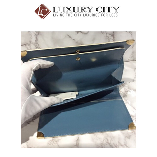 [Luxury City] Preloved Authentic Louis Vuitton Leather Long Wallet
