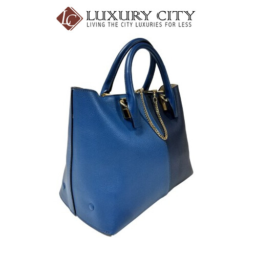 [Luxury City] Chloe Baylee Small Tote 3S0184 -Street Blue/Navy