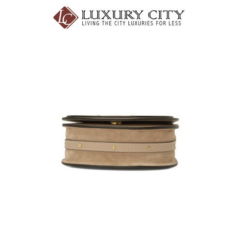 [Luxury City] Chloe Bag Lady Shoulder Handbag Small Nile Chloe-C17US301 (Beige)