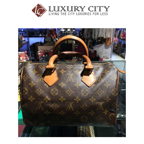 [Luxury City] Preloved Authentic Louis Vuitton Monogram Speedy 25 Handbag