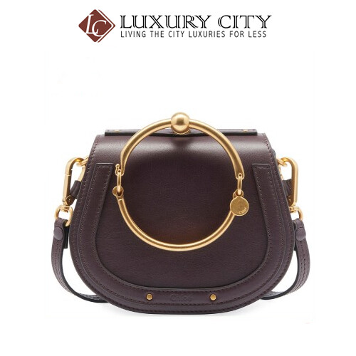 [Luxury City] Chloe Handbag Chloe-C17US301 (Dark Purple)