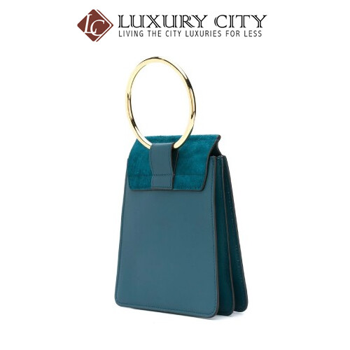 [Luxury City] Chloe Faye Small Bracelet Bag Chloe-17WS320 (Turqoise)