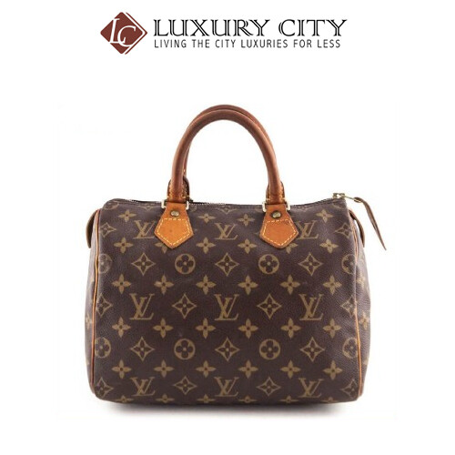 [Luxury City] Preloved Authentic Louis Vuitton Monogram Speedy 25 Handbag
