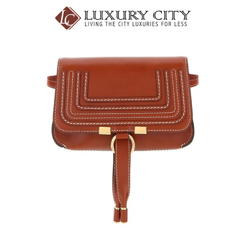 [Luxury City] Chloe Marcie Belt Bag Brown Chloe-C19AS179