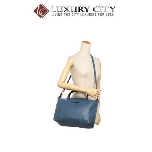 [Luxury City] Longchamp Le Pliage Cuir Top-Handle