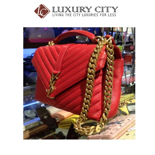 [Luxury City] Preloved Authentic Monogram YSL Sling Bag
